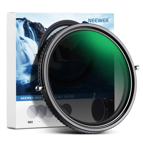 Neewer 2-in-1 CPL and Variable ND Filters