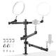 Neewer ST004 Desktop Live Broadcast Stand With 4 Adjustable Boom Arms