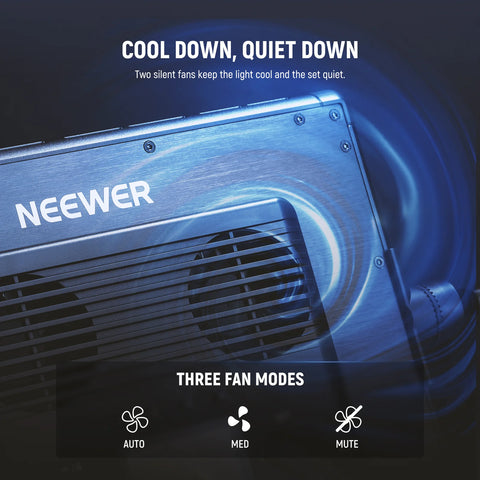 Neewer PL60C RGBWW LED Panel Constant Light 60W DMX