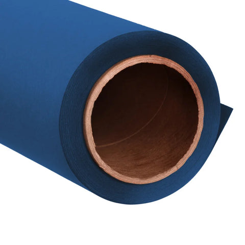 Colortone 1.38x11m High-quality Paper Backdrop Blue Jean 0064