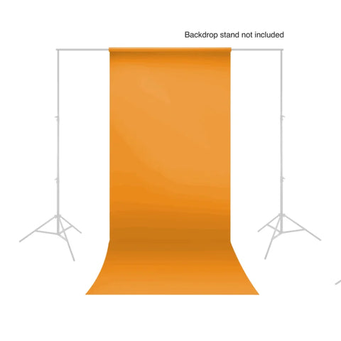 Colortone 1.38x11m High-quality Paper Backdrop Marmalade Orange 3543