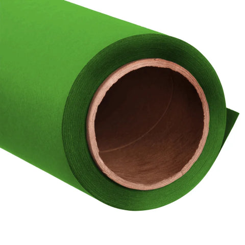 Colortone 1.38x11m High-quality Paper Backdrop Tech Green 5446