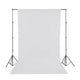 Cotton Fabric Backdrop Bundle | 1.8x3m White + 3x2.6m Portable Stand