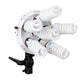 Falcon Eyes Lhd-b628fs E27 Lamp Holder + Octabox 80cm (includes 6 x 28w Bulbs)