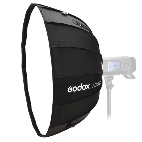 Godox Ad-s65s Silver 65cm Folding Softbox Beauty Dish With Grid (godox Native Mount)