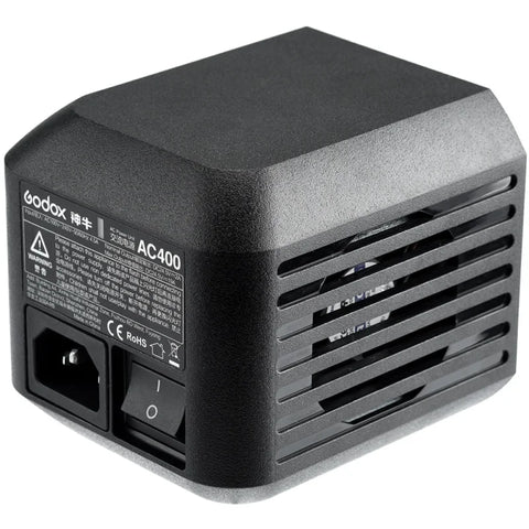 Godox Bundle | Ad400 Pro 400ws Battery Strobe + Ac400 Ac Adapter