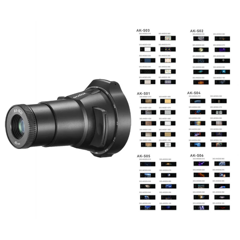 Godox Bundle | Ak-r21 Slide Projector Attachment + 6 Kits