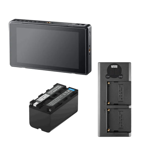 Godox Bundle | Gm55 5.5’ 4k Monitor + Np-f770 Battery + Dual-charger