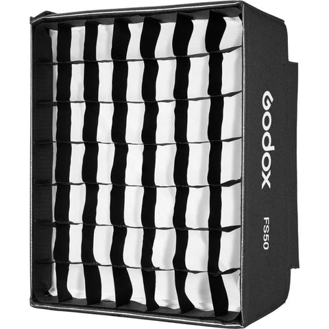 Godox Fs50 Rectangular Softbox And Grid For Fh50bi/fh50r Flexible Light Panels