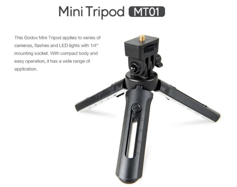 Godox Mt01 Mini Light Stand Tripod