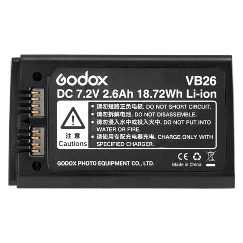 Godox Vb26 Lithium Battery For V1 V860iii & V850iii