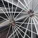 Hylow 152cm Silver Reflective Parabolic Umbrella
