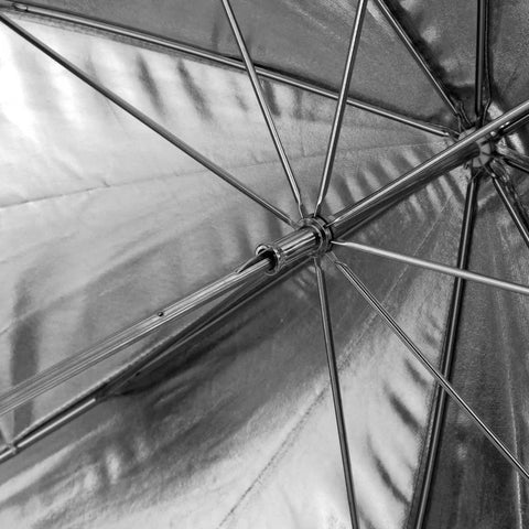 Hylow 84cm Silver Reflective Studio Umbrella