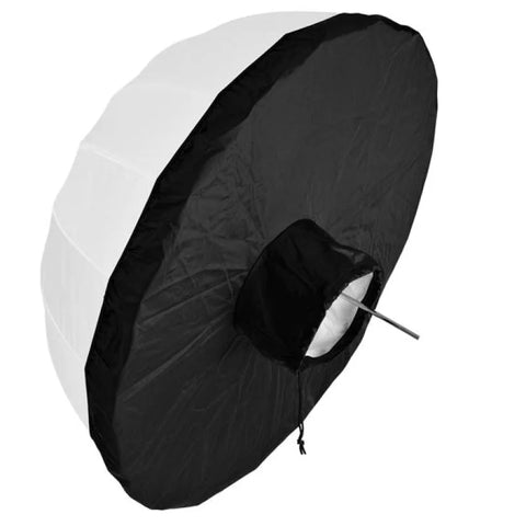 Hylow Hl-au48z 60inch 152cm Brolly Box Shoot Through Umbrella With Black Backing