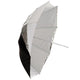 Hylow Hl-s37 109cm 2-in-1 Studio Umbrella White Shoot-through And Reflective