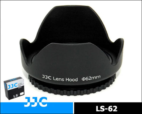 Jjc 62mm Ls Series Screw-in Tulip Lens Hood Ls-62