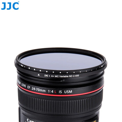 Jjc 77mm Variable Nd Filter Neutral Density (nd2 - Nd400 Adjustable)