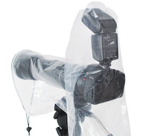 Jjc Ri-6 Camera Rain Cover Weathercoat x 2 (for & Flash)