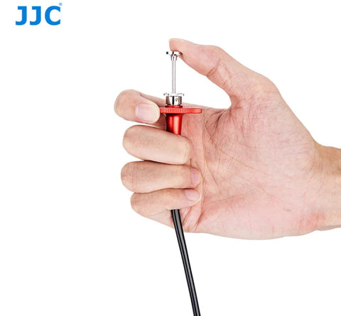 Jjc Tcr-40r Mechanical Threaded Shutter Release Cable (red)