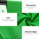 Neewer 3x3.6m Chroma-key Green Muslin Cotton Photography Backdrop