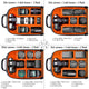 Neewer Camera Backpack 30x14x37cm Orange Interior (10087324)