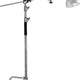 Neewer Heavy-duty C-stand With Arm Grip Heads & Removable Turtle Base 330cm (10087101)