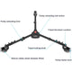 Neewer New Version Nw-600 Tripod Dolly Large