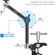 Neewer St25c Super Clamp With 1/4 And 3/8 Thread 9.8 Adjustable Magic Arm Kit