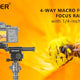 Neewer Upgraded Pro 4-way Macro Focusing Rail Slider