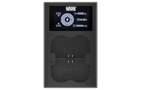 Newell Dl-usb-c Fuji Np-w235 Usb Dual-channel Battery Charger