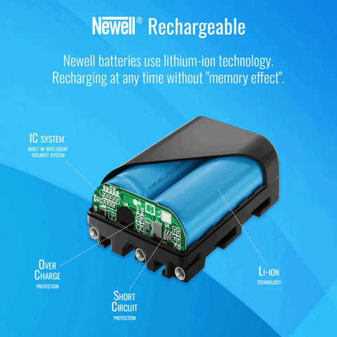 Newell Lp-e6n Li-ion Camera Battery Pack For Canon Cameras
