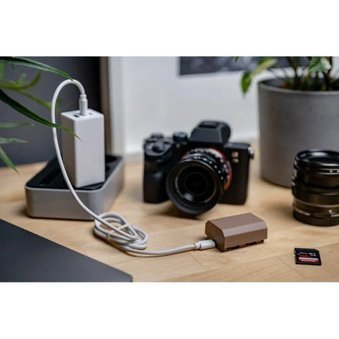 Newell Lp-e6nh Li-ion Camera Battery Pack For Canon Cameras With Integrated Usb-c Charger
