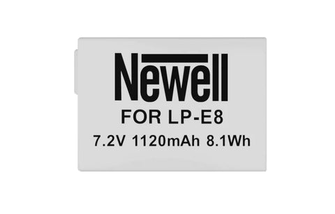 Newell Replacement Canon Battery Lp-e8 For Cameras
