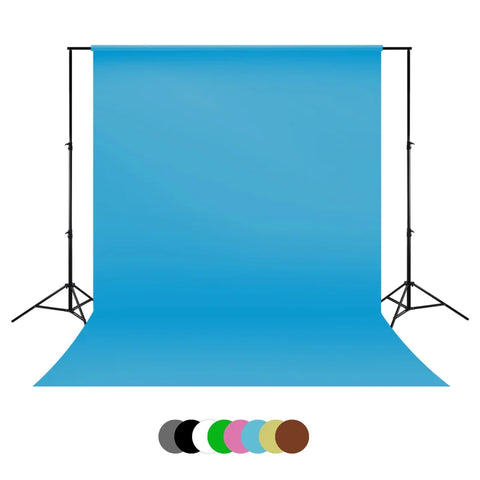 Paper Backdrop Bundle | Portable Stand + 2.72x11m (choose Colour)