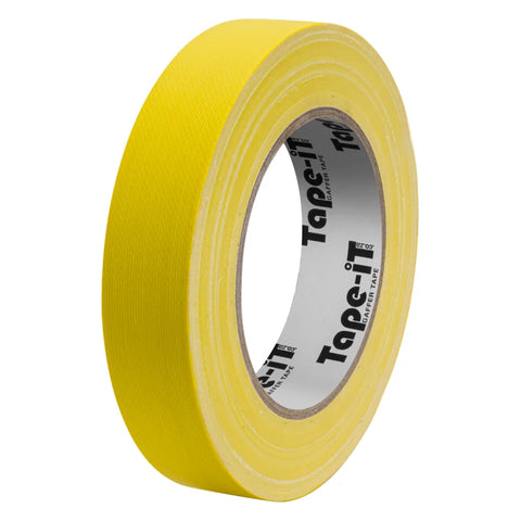 Tape-it Yellow Gaffer Tape Roll 24mm x 25m