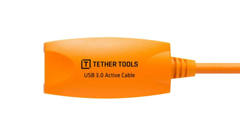 Tethertools Tetherpro Usb 3.0 Active Extension Cable 4.9m (orange) Cu3017