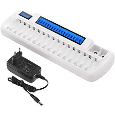 Viwipow 16-channel Aa Or Aaa Smart Charger