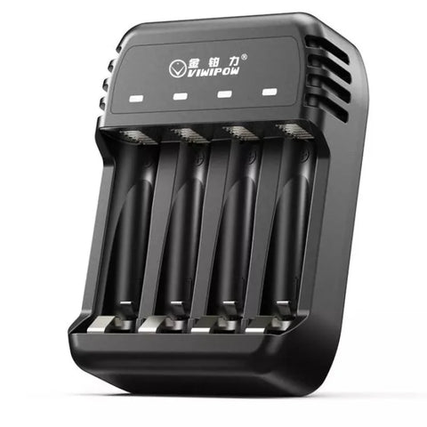 Viwipow Zn423e 4-channel Aa Or Aaa Smart Battery Charger