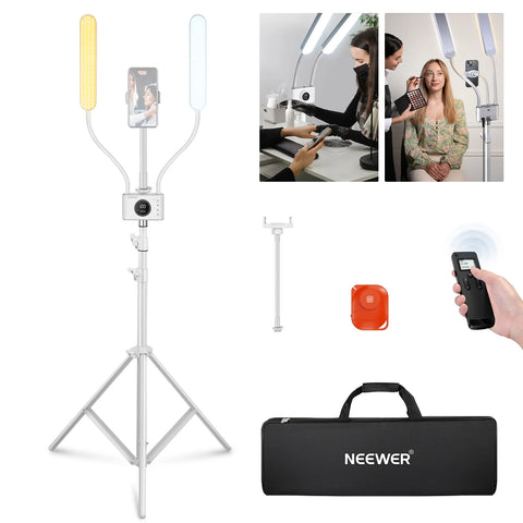 Neewer BH40B Double Flexi-LED Constant Light Kit with Stand