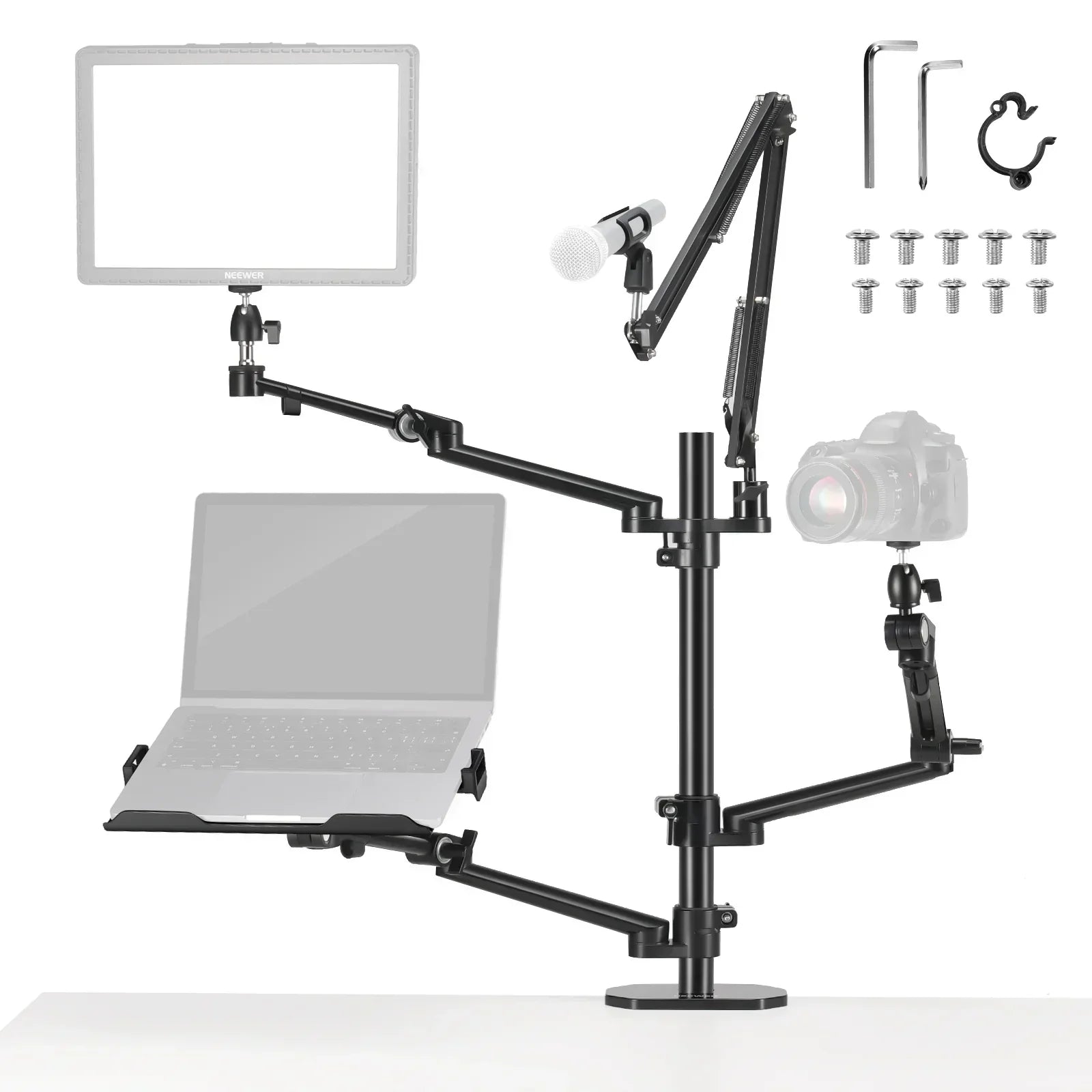 Neewer DS007 Desktop Overhead Camera Mount Rig – CameraStuff