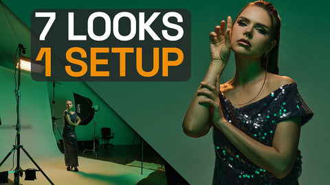 Softbox-Only Fashion Lighting: Clean to Dramatic With Abdulai Sesay
