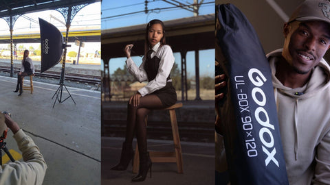 Ohentse Kgarebe Reviews the Godox UL-Box 90x120 Softbox