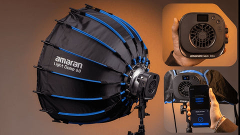 amaran Halo 60x: The Compact 63W Bi-Colour COB LED