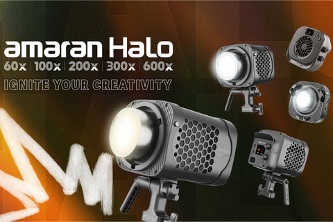 amaran Halo: Bright, Simple Bi-Colour COB Lights for Every Studio