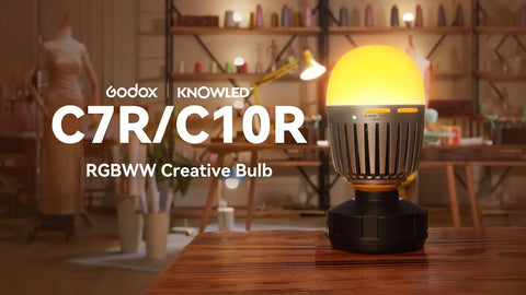 Coming Soon! Godox KNOWLED C7R/C10R RGBWW Creative Bulb