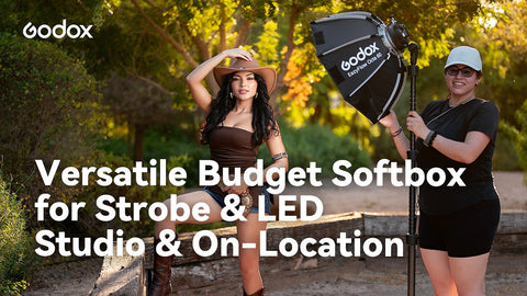 Versatile Budget Softbox for Strobe & LED: Use in Studio or On-Location