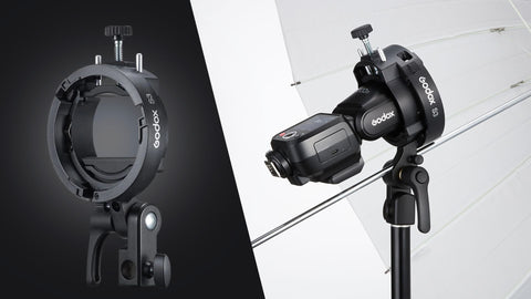 godox s3 bowens flash bracket cover image