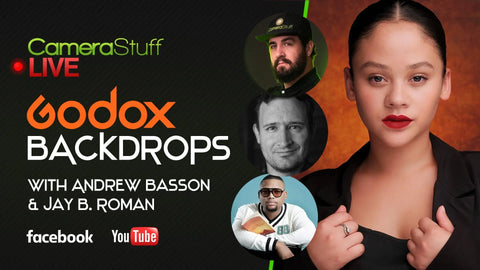 Godox Collapsible Backdrops | a Live Chat with Andrew and Jay