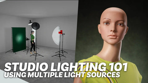 Studio Lighting 101: Using your Main Light in Conjunction with Supplementary