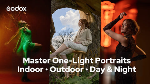 Master One-Light Portraits with Godox AD800Pro - Indoors and Outdoors